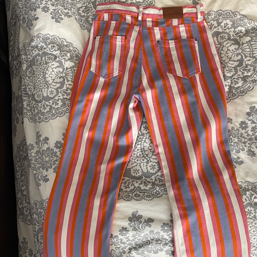 Tigerlily Striped Jeans US 8